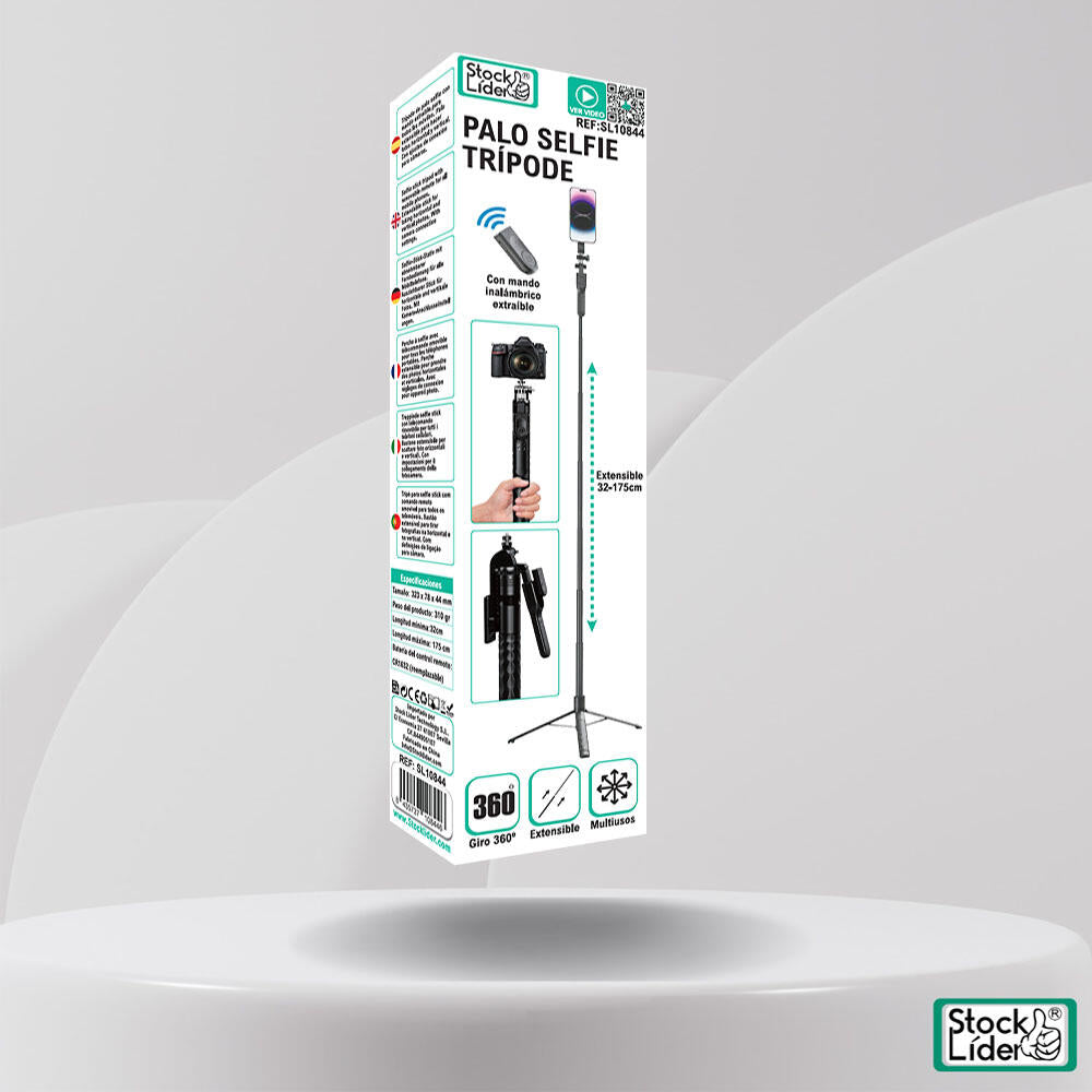 Palo selfie trípode