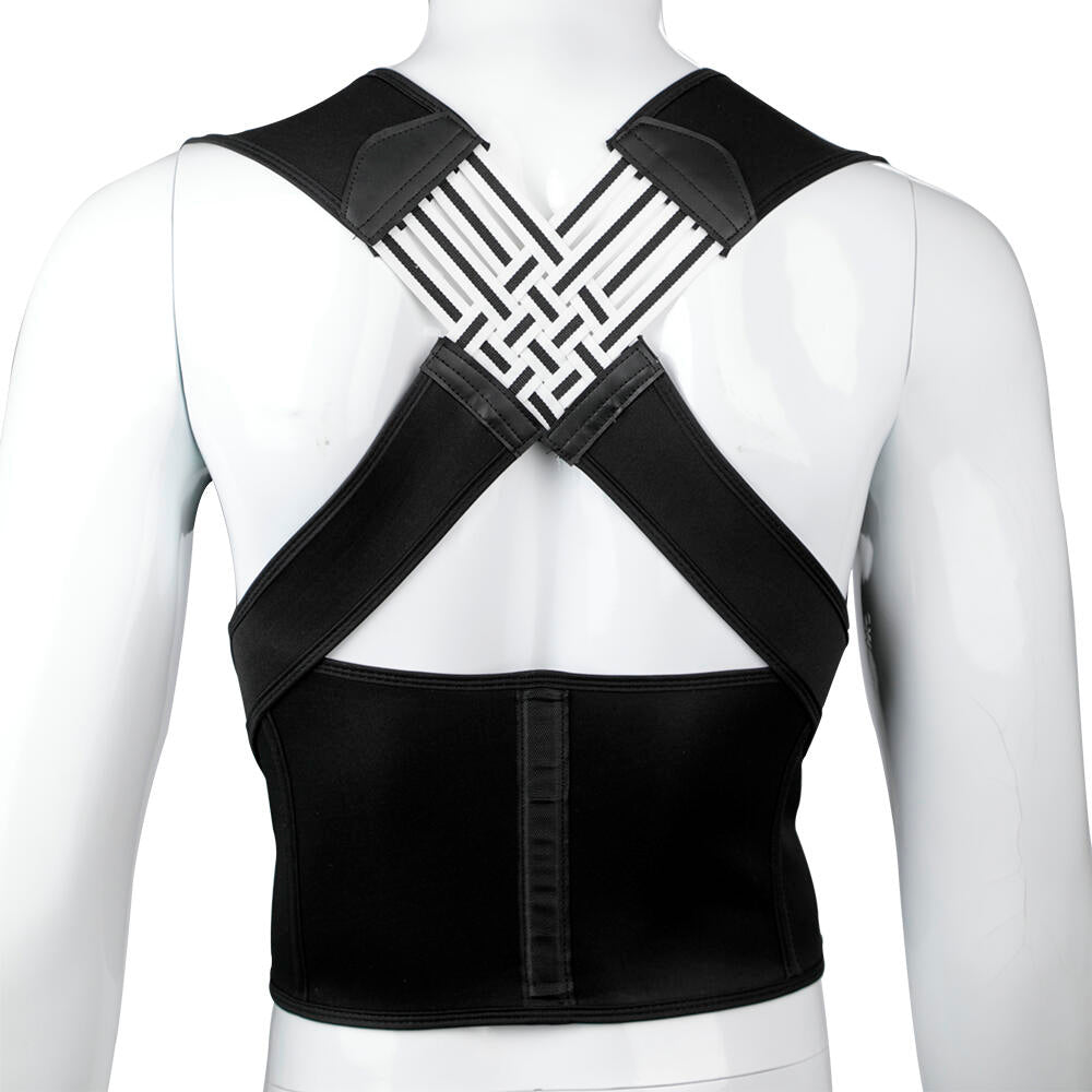 Corrector Postural Lumbar Soporte Para Corregir Postura Transpirable Alivio del Dolor de Espalda y Cervicales